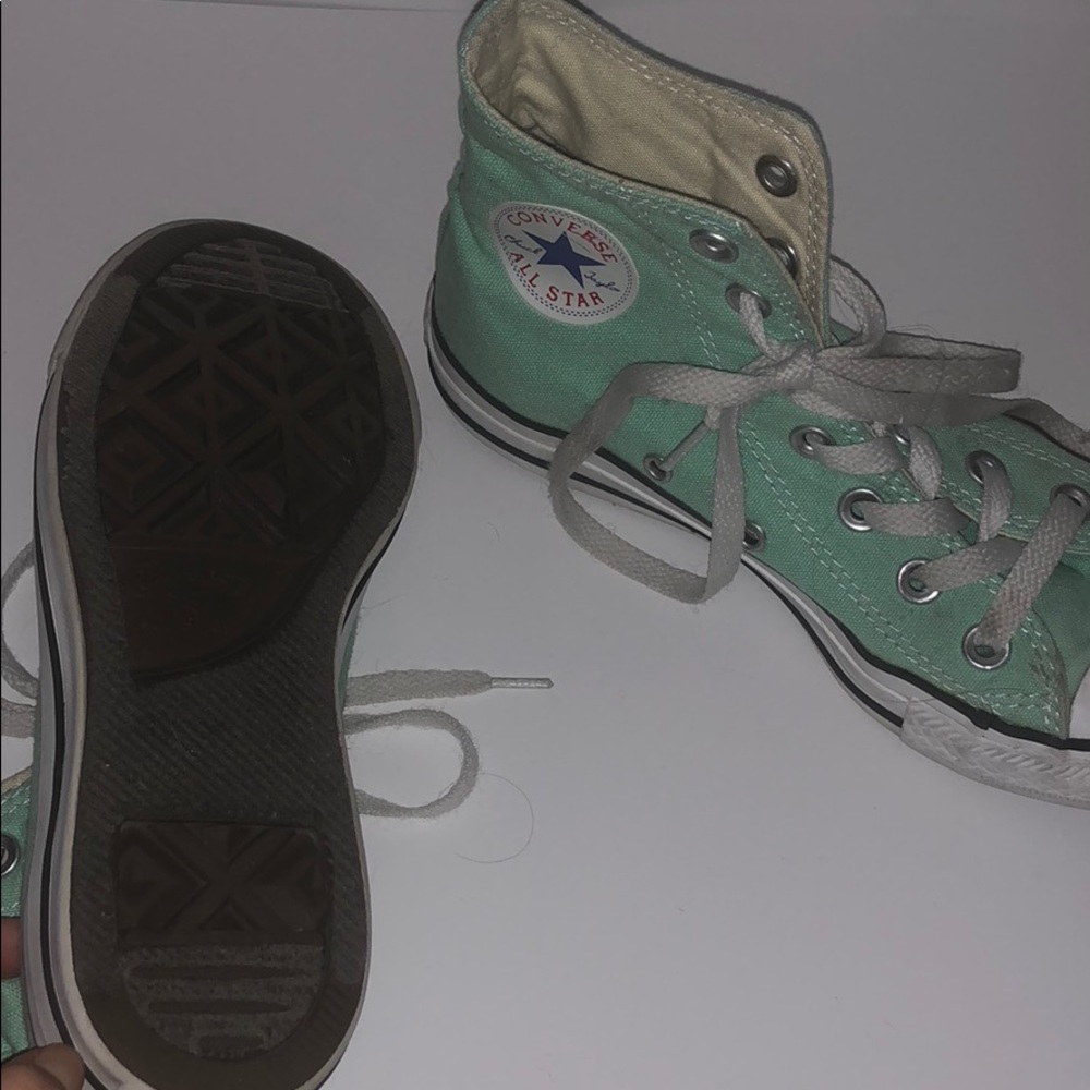 Teal Converse